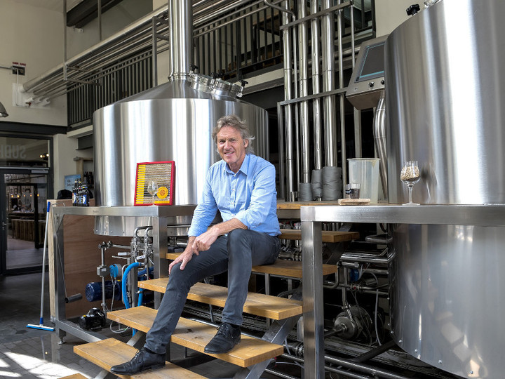 Architekt und Investor Lüder Kastens in der Brauerei Architekt und Investor Lüder Kastens in der Brauerei